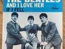 Beatles And I Love Her If I Fell Capitol 5235 W/PS  East Coast Publish Unart