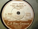 1937 Black Actor CLARENCE MUSE No More Sleepy Time Mac Gregor Music Library 1137