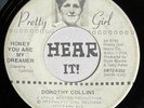 Crude Memphis Girl Country 45 DOROTHY COLLINS on PRETTY GIRL Style Wooten HEAR
