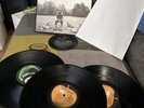 George Harrison All Things Must Pass vinyl 3 album set With Poster
