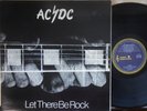 AC/DC 2nd press OZ LP Let there be rock  NM ’78 Blue/Yellow Albert APLP-022