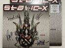 Static-X - Machine - Signed Vinyl Silver Swirl Limited Edition AUTOGRAPHED