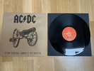 AC/DC Vinyl For those about to Rock Australien Selten  TOP