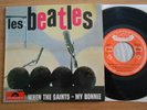 LES BEATLES RARE FRENCH EP WHEN THE SAINTS POLYDOR 21914 MINT  AVEC LANGUETTE