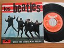 LES BEATLES RARE FRENCH EP WHEN THE SAINTS POLYDOR 21914 MINT  AVEC LANGUETTE