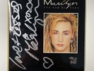 SIGNED 7 inch single Marilyn Boy George friend Cry and be Free Love + Kisses UK