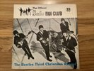 THE BEATLES -Third Christmas Record- Rare LYN 948 1965 Fan Club Flexi (Record)