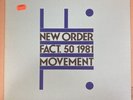 NEW ORDER - MOVEMENT - ORIGINAL UK FACTORY LP + INNER 3/3 - FACT50