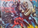 LP VINYL IRON MAIDEN ALBUM NUMBER OF THE BEAST EMC 3400 UK 1ST PRESS 1982 VG+