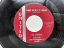 Michigan Garage Rocker THE SAHARAS - THEY PLAY IT WILD-United 45  NEAR MINT