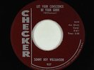 Blues 45 - Sonny Boy Williamson - Let Your Conscience - Checker - VG+