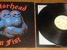MOTORHEAD   IRON FIST   UK BRONZE LP 1982 1ST PRESS 1/1  W/ INSERT