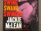 JACKIE MC LEAN : SWING SWANG SWINGIN' Original Blue Note LP / NM