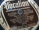 78 rpm Vocalion 3378, Mildred Bailey, More Than You Know, Midnight, jazz E+