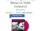RARE GREEN DAY-SAVIORS LTD EDITION MAGENTA COLORED VINYL Barnes & Noble Edition