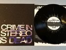 CRIME IN STEREO IS DEAD SILVER Splat Vinyl Record 1st Press NOFX AFI Bridge 9