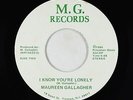 Private AOR Synth 45 - Maureen Gallagher - I Know You're Lonely - MG VG+ unknown