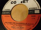 cindy und Bert - der Hund von Baskerville vinyl single 7'' original