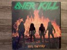 Overkill. Feel the Fire. 1985. Original Shrink Wrap. Corner Bumps. R-VG+. S-VG+