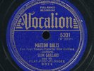 78tk-Jazz-VOCALION 5301-Slim Gaillard-(Matzoh Balls/It's you only you)