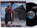STEVIE RAY VAUGHAN Soul To Soul EPIC LP VG+ c