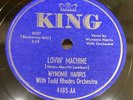 WYNONIE HARRIS-KING 4485-LOVIN' MACHINE/LUSCIOUS WOMAN=GREAT BLUES SHOUTER 78 EX