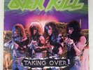 Overkill - Taking Over LP 1987 Atlantic / Megaforce 81735-1