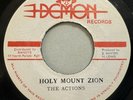 The Actions - Holy Mount Zion 45 Demon Roots Reggae VG HEAR