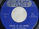60s GARAGE ROCK 45 HEAR Del Shannon MOVE IT ON OVER 1965 Amy VG