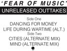 Talking Heads – Fear Of Music Unreleased Outtakes, Unplayed/New Stock