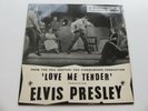 ELVIS PRESLEY 1956  U.K.  E.P.  LOVE ME TENDER  HIS MASTER'S VOICE 7EG 8199