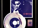 U2 ALL I WANT IS YOU 45 RPM GOLD  RECORD NON RIAA AWARD RARE