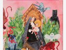Father John Misty I Love You, Honeybear  HOT PINK Vinyl 2LP Newbury Comics NEW