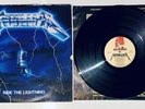 Metallica – Ride The Lightning - Vinyl ORG *INSERT* 1984 MFN 27 Thrash Megadeth