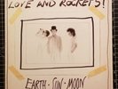 LOVE AND ROCKETS Earth Sun Moon LP JAPAN PRESS 1987 w/ INSERT Beggars Banquet