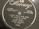 78 rpm rock n roll Pearl Bailey-I Can’t Rock and Roll To Save My Soul/Gypsy Goof