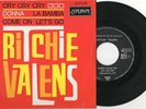 Ritchie Valens – Cry Cry Cry - EP vinyle 45t Disques London Records – 10.174 M