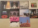 Rush 10 Original Lp's A Farewell To Kings Moving Pic & 8 Other Rush Lp's See Pic