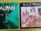 Various Artists Born To Metalize- Megaforce Records  MRI 669 & Taipan 45 Rpm LP