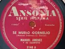 Manuel Jimenez y su Cuarteto - SE MURIO CORNELIO - PR Guaracha - ANSONIA 78 hear