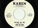 Northern Soul 45 - Ad Libs - Think Of Me - Karen - VG+
