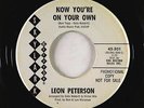 Northern Soul 45 - Leon Peterson - Now You're On Your Own - Skylark rare