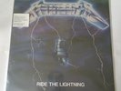 Metallica Ride The Lightning Vinyl Lp 2016 Remastered Ultrasonic Clean EX/VG+