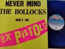Sex Pistols LP Never Mind The Bollocks Blue Vinyl Near Mint Record Punk