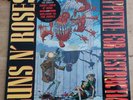EX/EX GUNS N ROSES Appetite For Destruction VINYL LP BANNED sleeve & sticker .