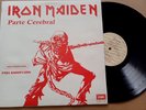Iron Maiden- Piece of Mind-LP record Mexico Promo Radio Unique cover PS