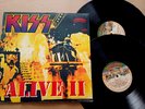 KISS-ALIVE II-2XLP-MexicoRECORD  Promo Radio Unique cover PS