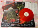 Flotsam and Jetsam Doomsday for the Deceiver Red/White Color Vinyl LP 42/300 NM