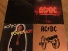 AC/DC x4Vintage Vinyl Bundle 12