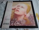 DAVID BOWIE HUNKY DORY RARE RYKO 1990 CLEAR VINYL DOUBLE LP WITH OBI